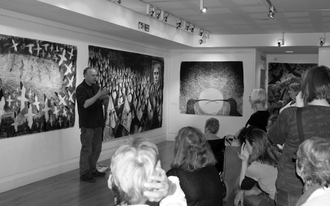 Exhibition at Da Gadderie, Shetland