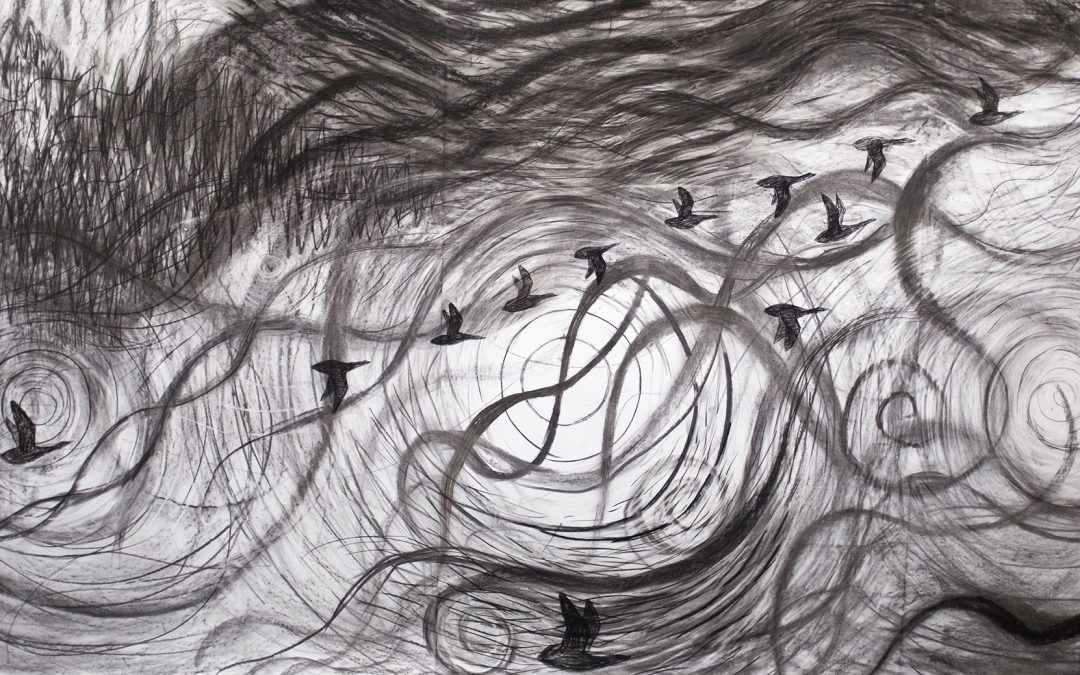 I DREAMT I HEARD GEESE FLYING THROUGH NORTHERN LIGHTS