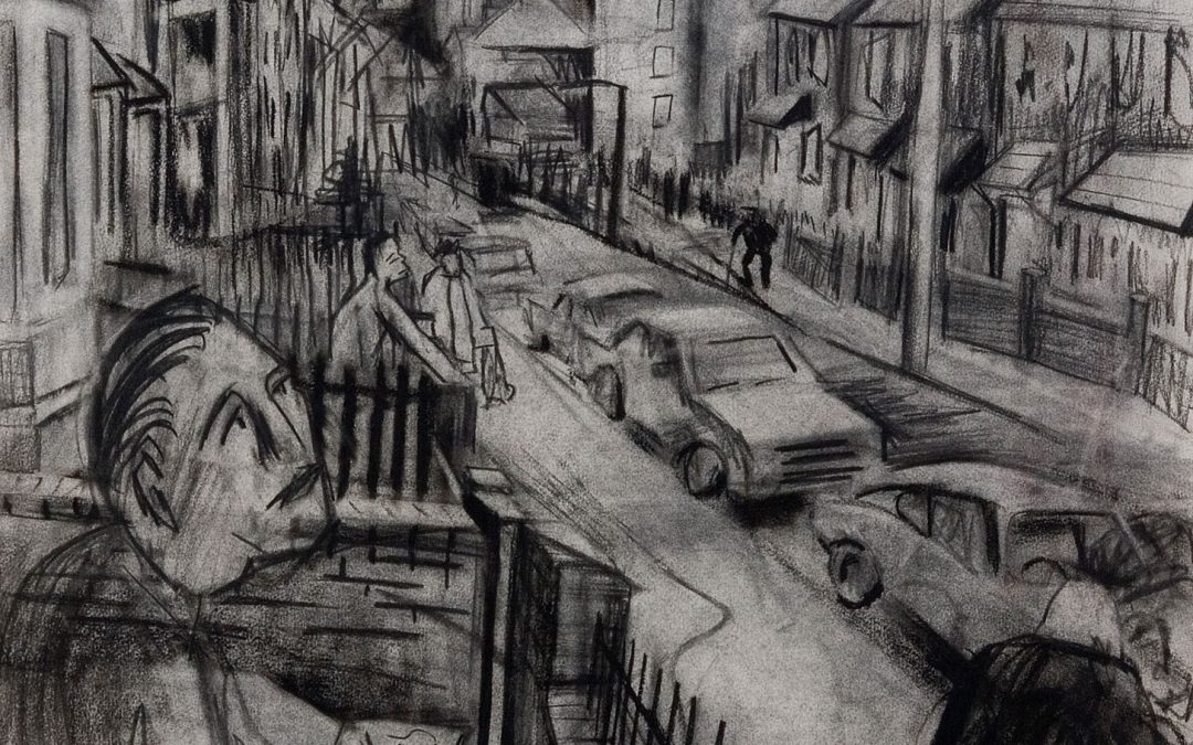 DRAWING IN HYSON GREEN