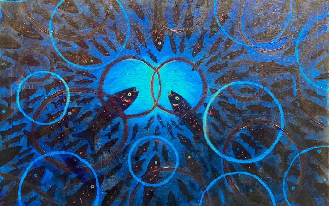 THE LAMENTATIONS OF THE FISHES – PAINTINGS