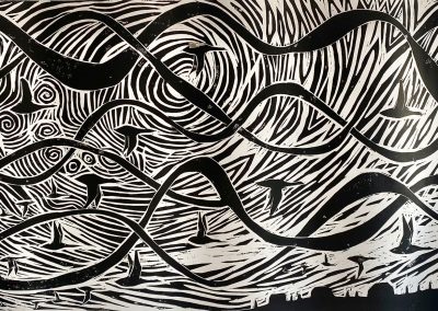 I Dreamt I Saw Geese Flying Through Northern Lights II