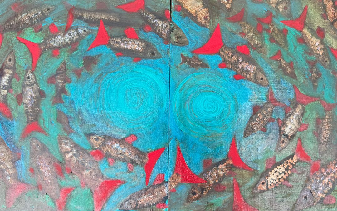 The Lamentation of the Fishes (diptych)