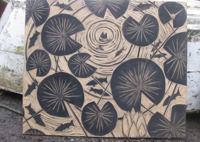 A Shoal Amongst the Lillies