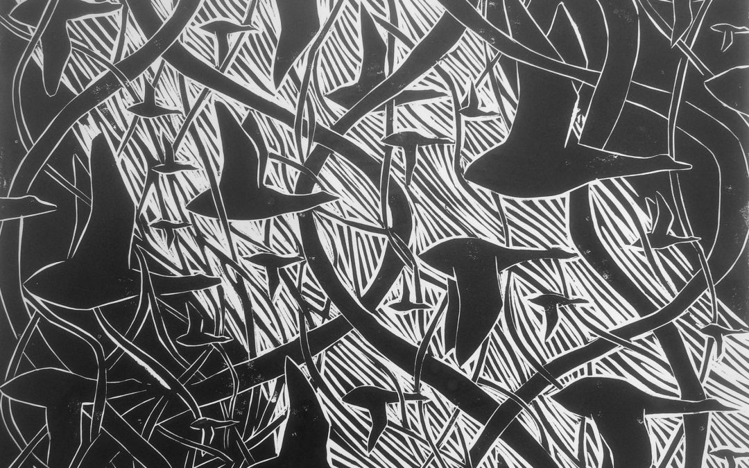 I Dreamt I Saw Geese Flying Through Northern Lights I