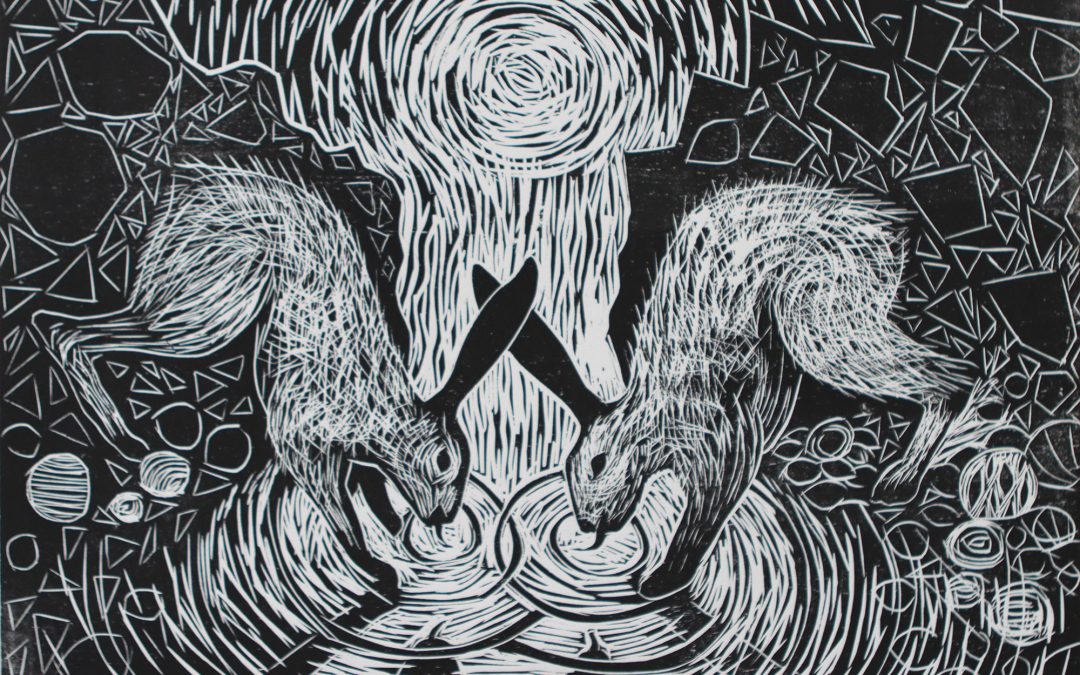 These Hares drink here because they know that the water is good