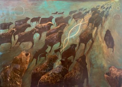 I Dreamt I Saw Sheep Walking Towards a Light