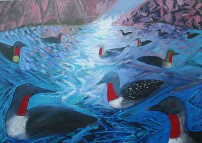 Eleven Rain Geese at Lang Clodie