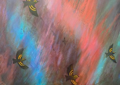 Flight of the Yellow Browed Warblers