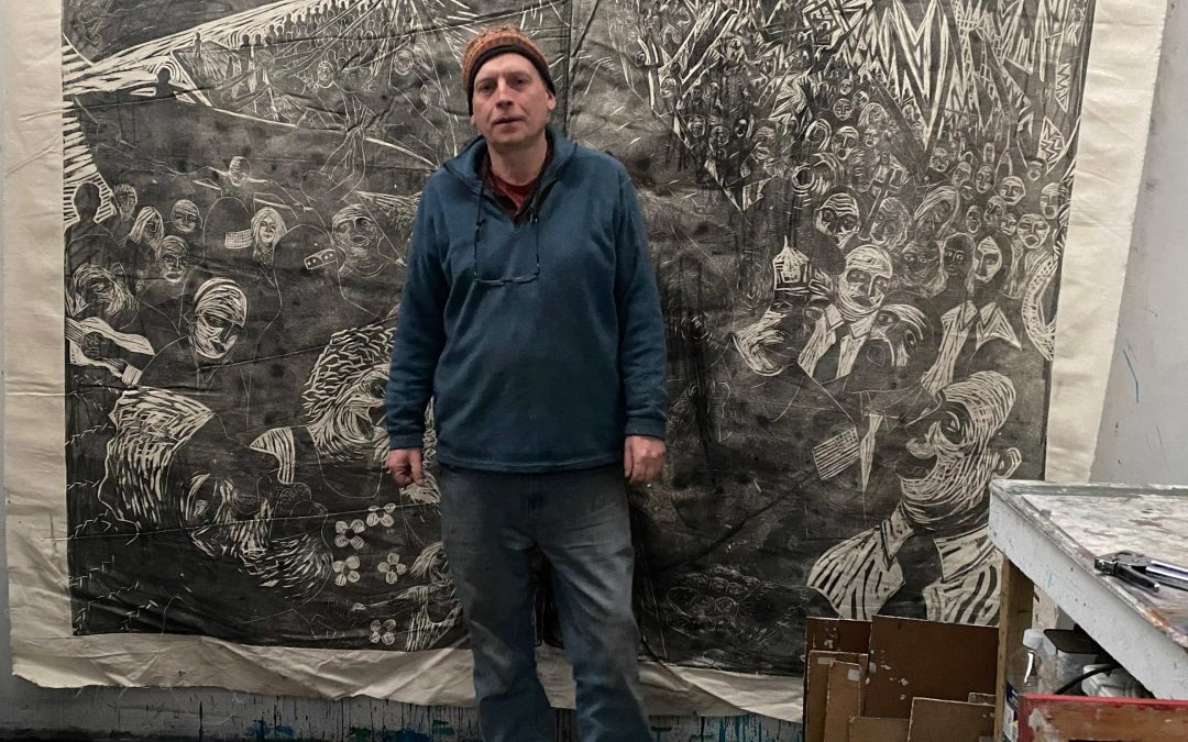 Crucifixion in the Studio