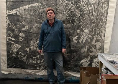 Crucifixion in the Studio