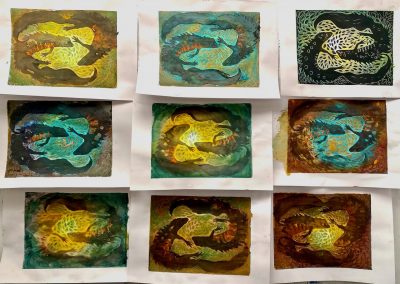 The Dance of the Great Crested Newts